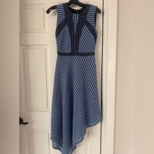 BCBGMaxAzria Midnight Blue Lace Dress